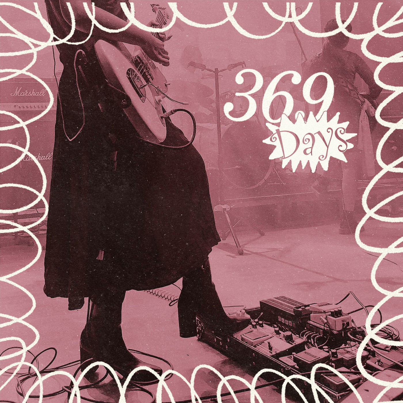 The DARE - 369 Days vinyl record cover