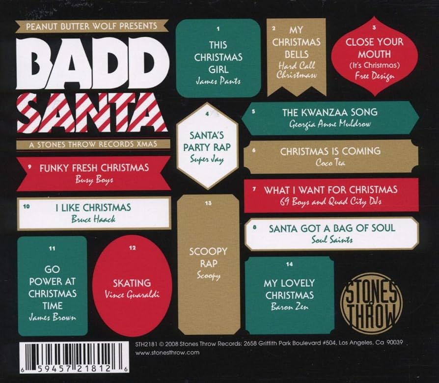 PEANUT BUTTER WOLF Badd Santa