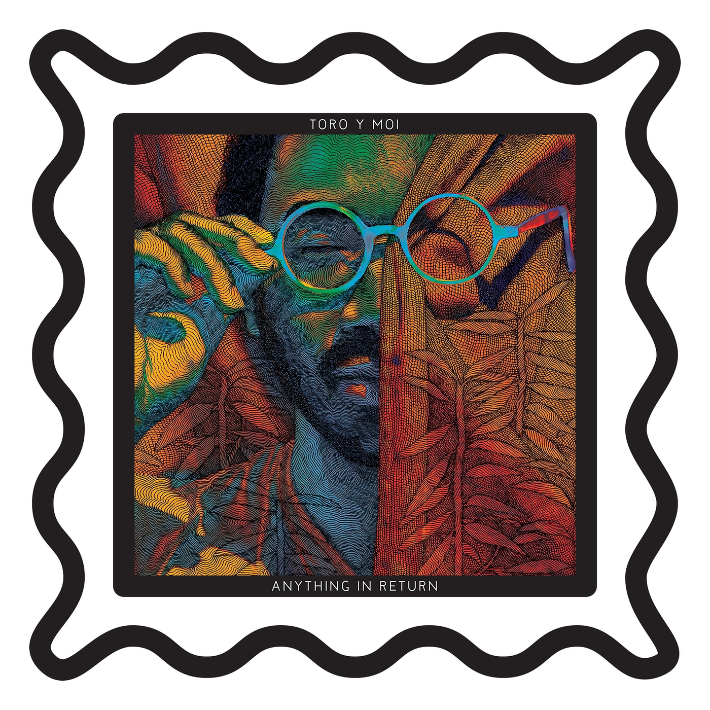 Toro y Moi - Anything In Return vinyl record cover
