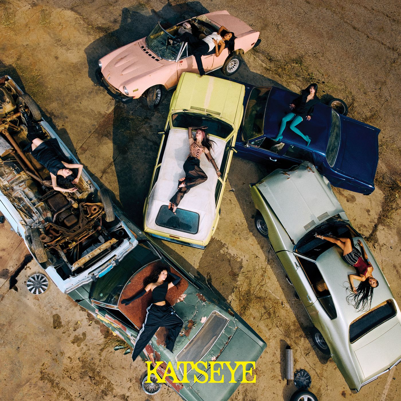 KATSEYE - Beautiful Chaos vinyl record cover