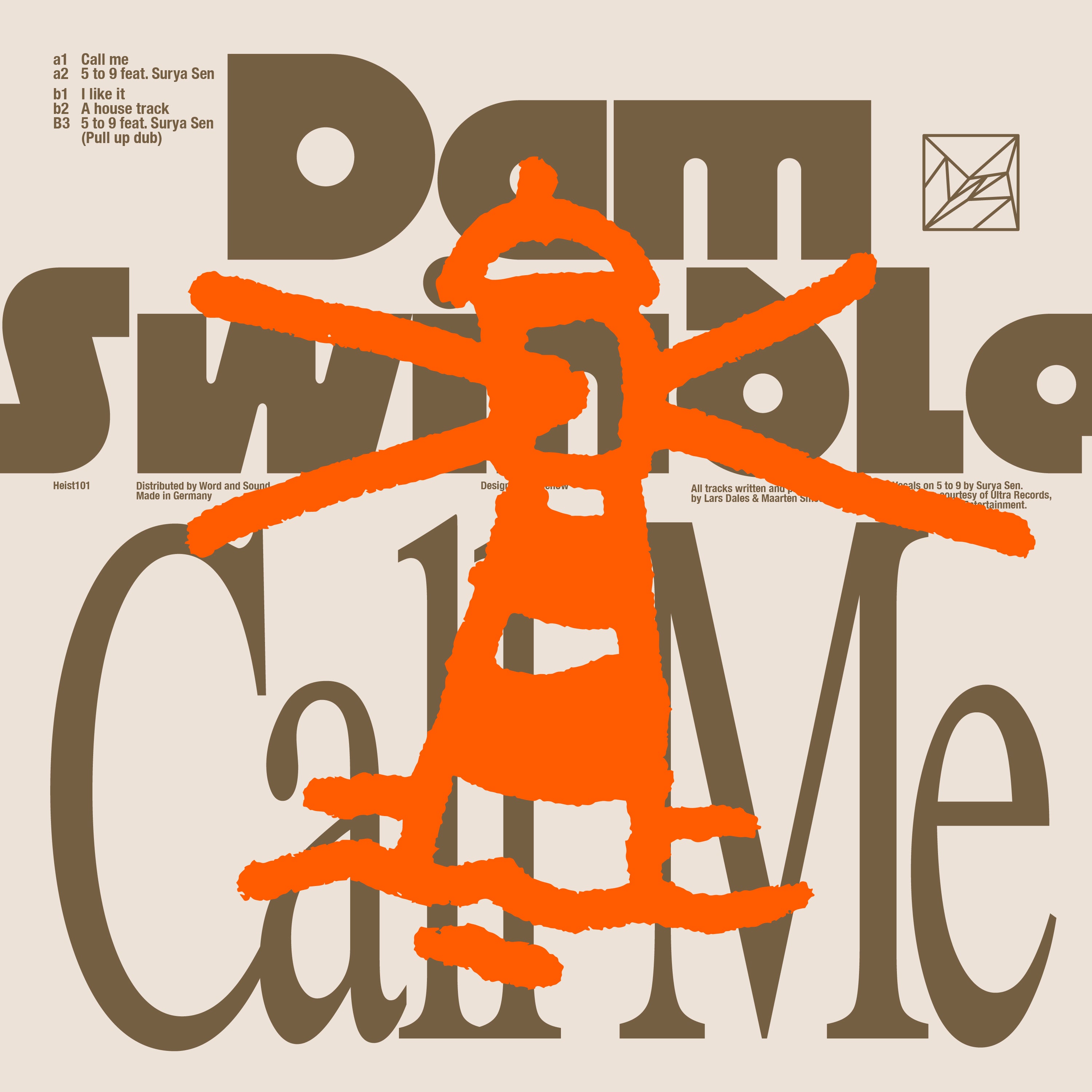 Dam Swindle – Call Me EP 12"