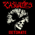 The Casualties – Detonate LP Red & Black Splattered Vinyl Limited
