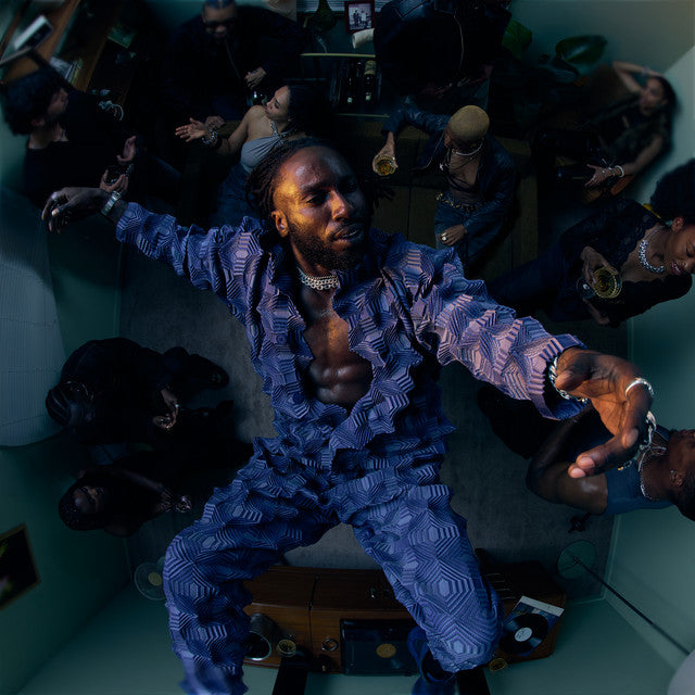 Kojey Radical – Don't Look Down LP Transparent Blue Vinyl