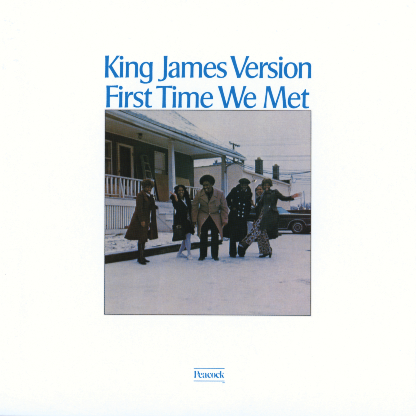 King James Version - First Time We Met vinyl record cover