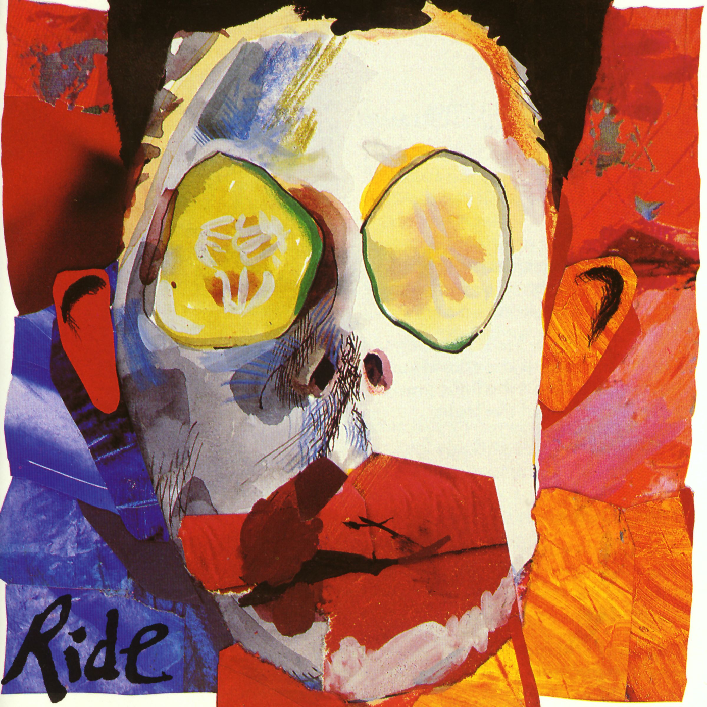 RIDE - Going Blank Again vinyl record cover