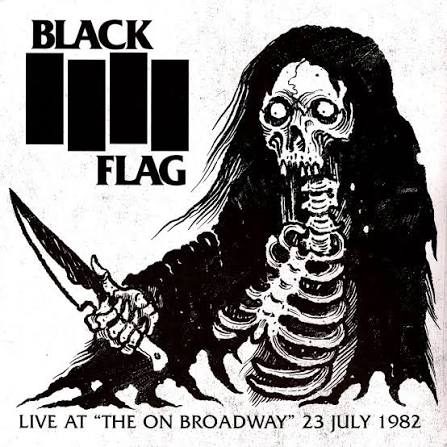 Black Flag – Live At The On Broadway 23 July 1982 LP Red Vinyl
