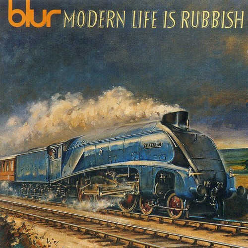 Blur - Modern Life Is Rubbish vinyl record cover