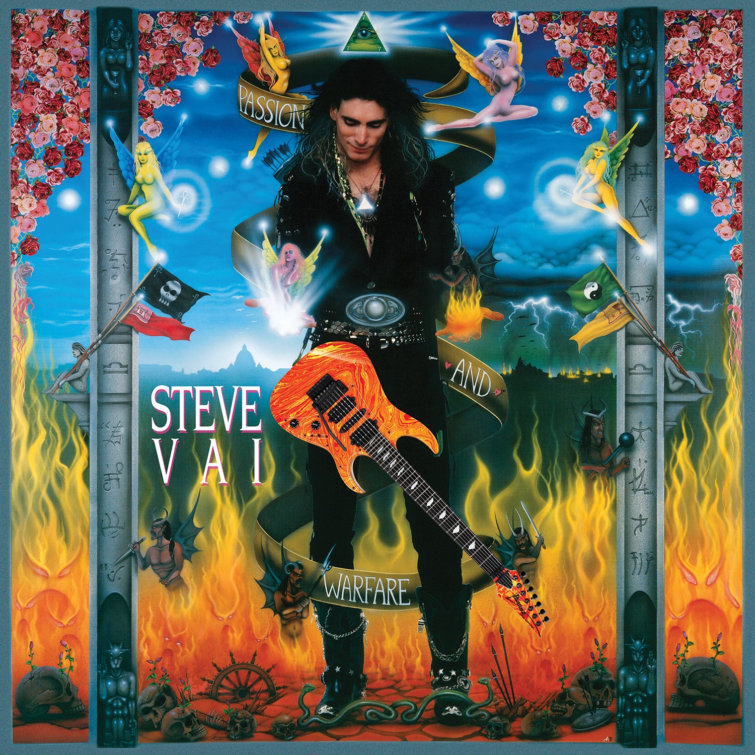 Steve Vai – Passion And Warfare LP