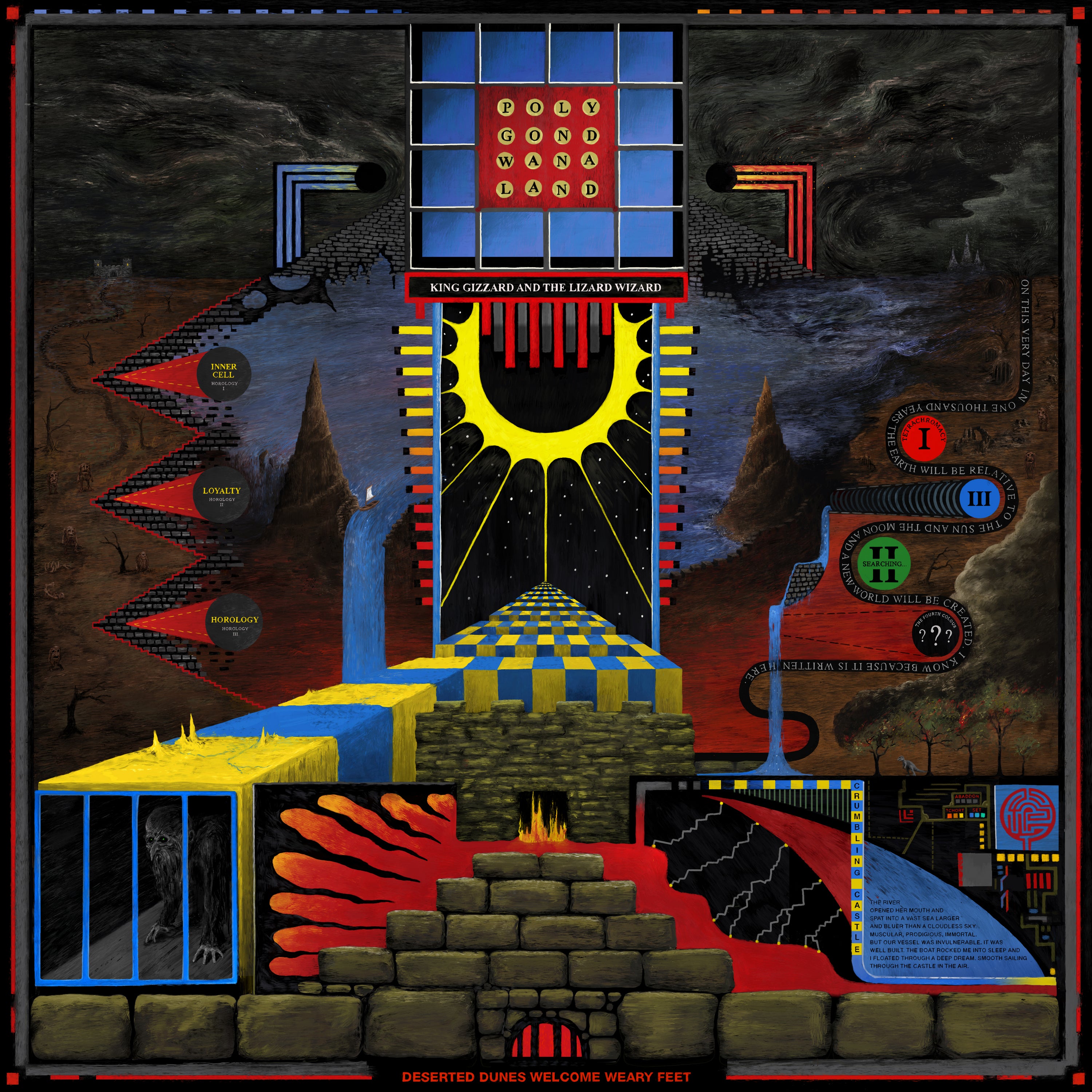 King Gizzard & The Lizard Wizard – Polygondwanaland LP Purple Vinyl
