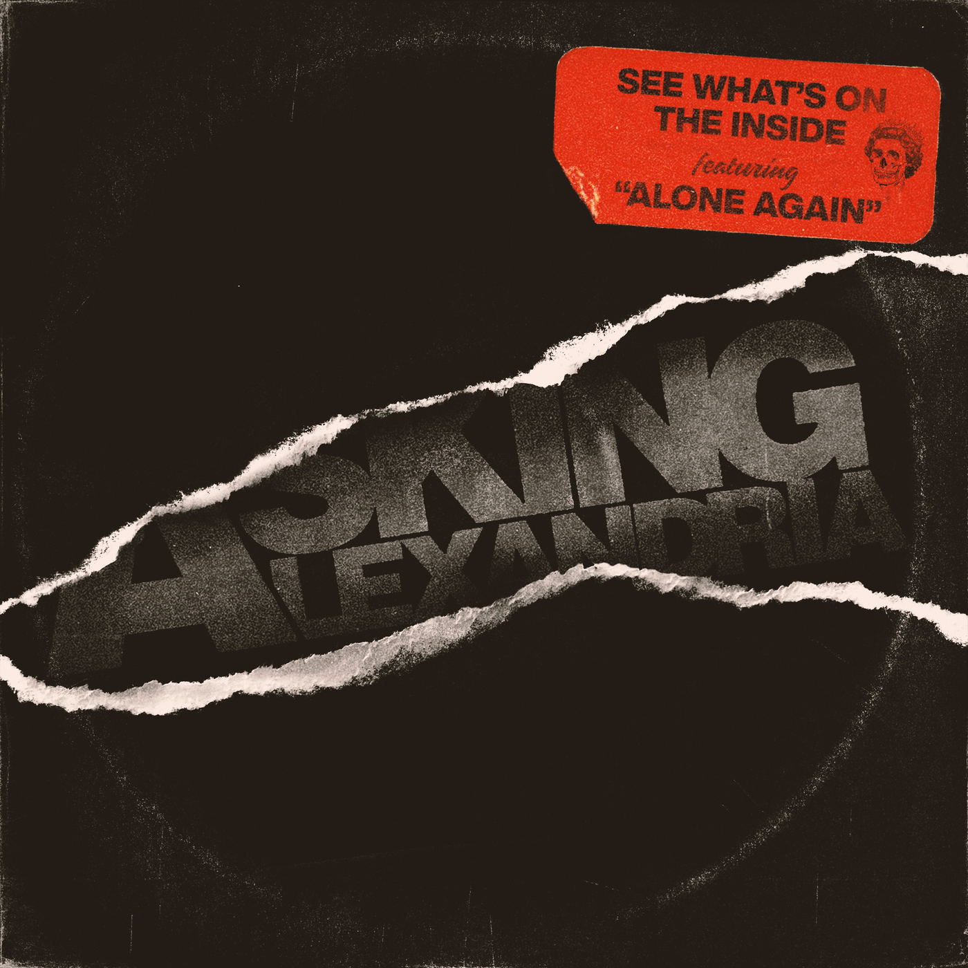 ASKING ALEXANDRIA - SEE WHAT'S ON THE INSIDE vinyl record cover