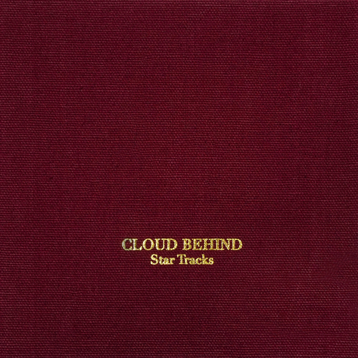 Cloud Behind - Star Tracks vinyl record cover