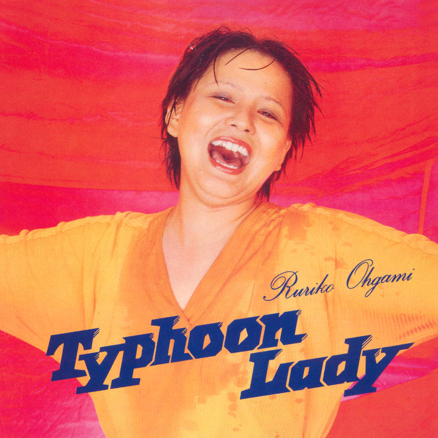 RURIKO OHGAMI - TYPHOON LADY vinyl record cover