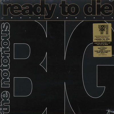 The NOTORIOUS BIG - Ready To Die INST VG+